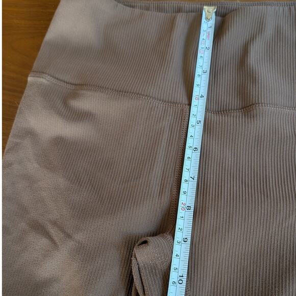 Varley Coffee Brown FreeSoft High-rise Stretchy Leggings, size M - Picture 6 of 7